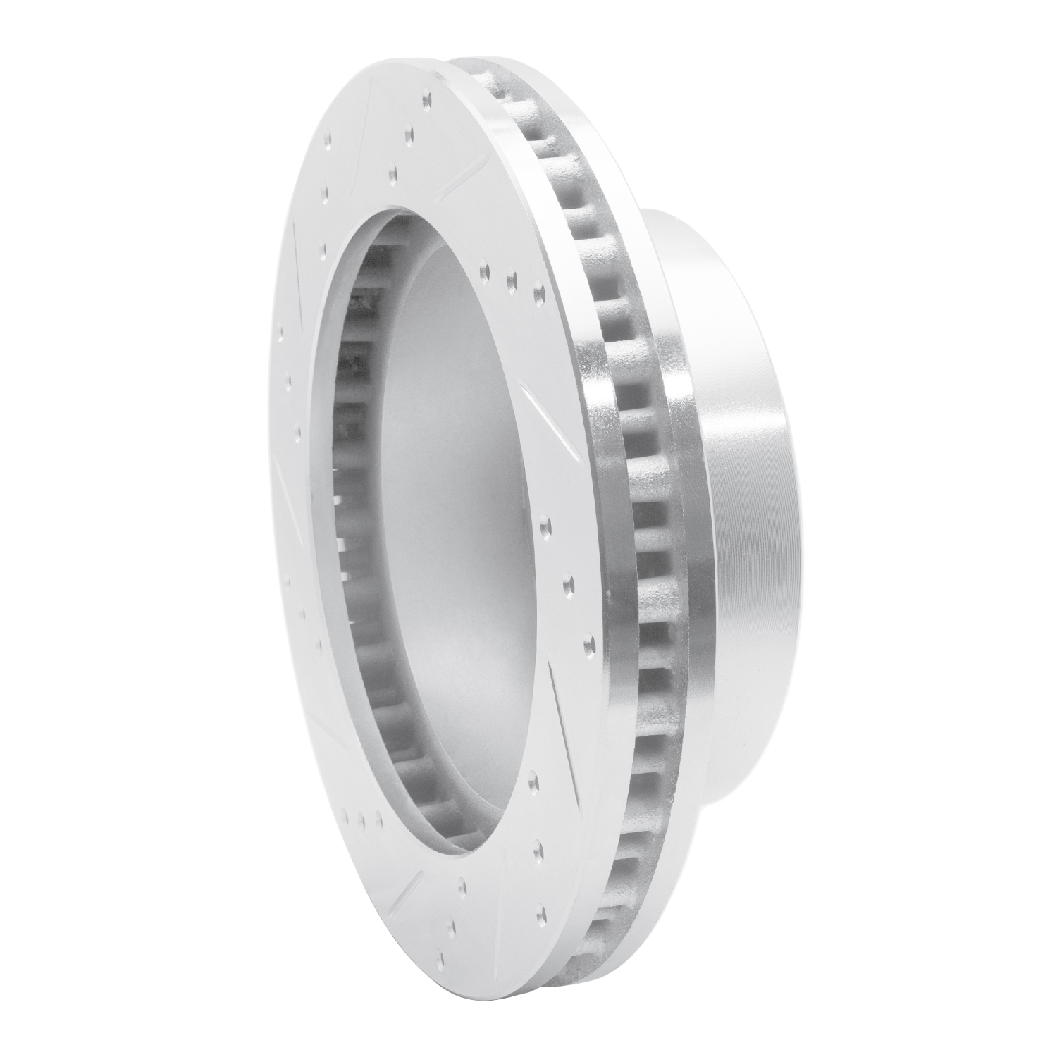 2002 Ford Excursion XLT Silver Performance Drilled/Slotted Rotors