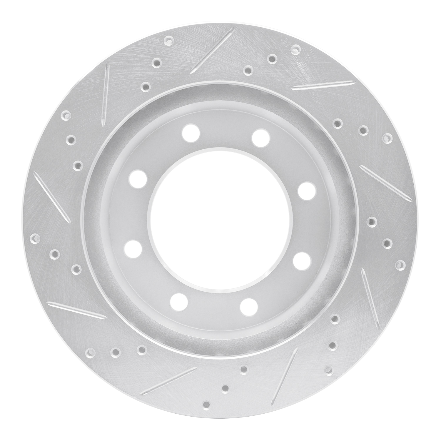 2002 Ford Excursion XLT Silver Performance Drilled/Slotted Rotors