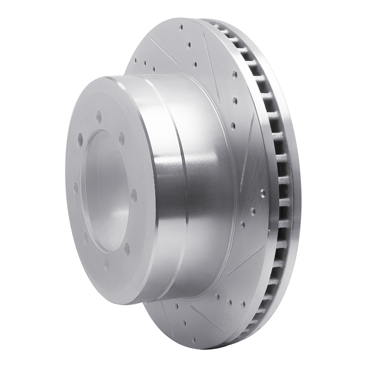 2019 Ford F-350 Super Duty Platinum Silver Performance Drilled/Slotted Rotors