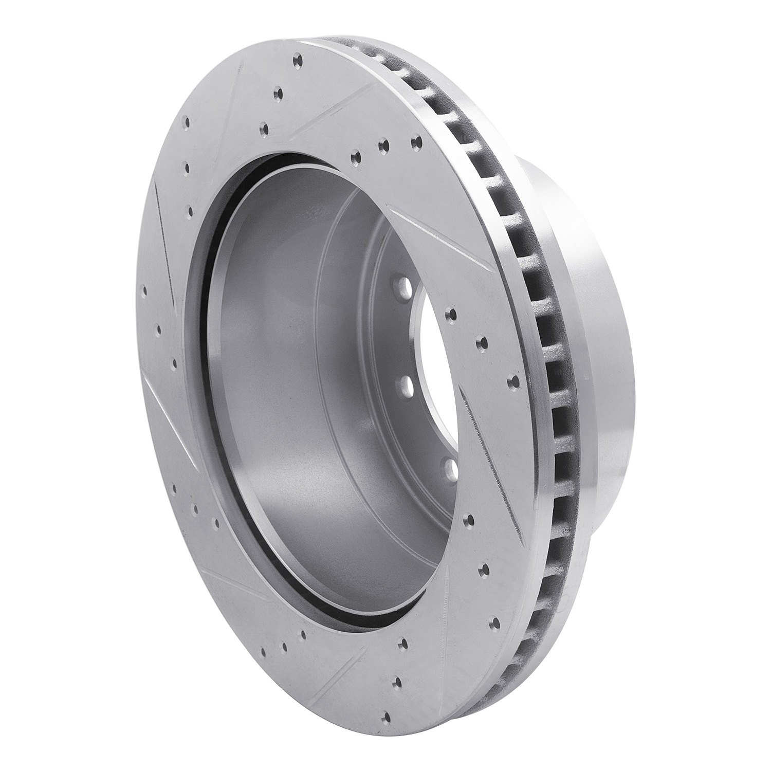 2019 Ford F-350 Super Duty Platinum Silver Performance Drilled/Slotted Rotors