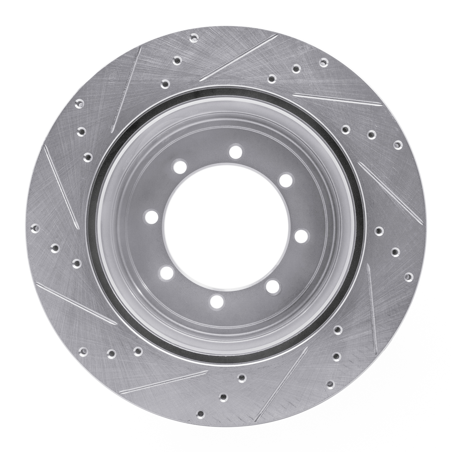 2019 Ford F-350 Super Duty Platinum Silver Performance Drilled/Slotted Rotors