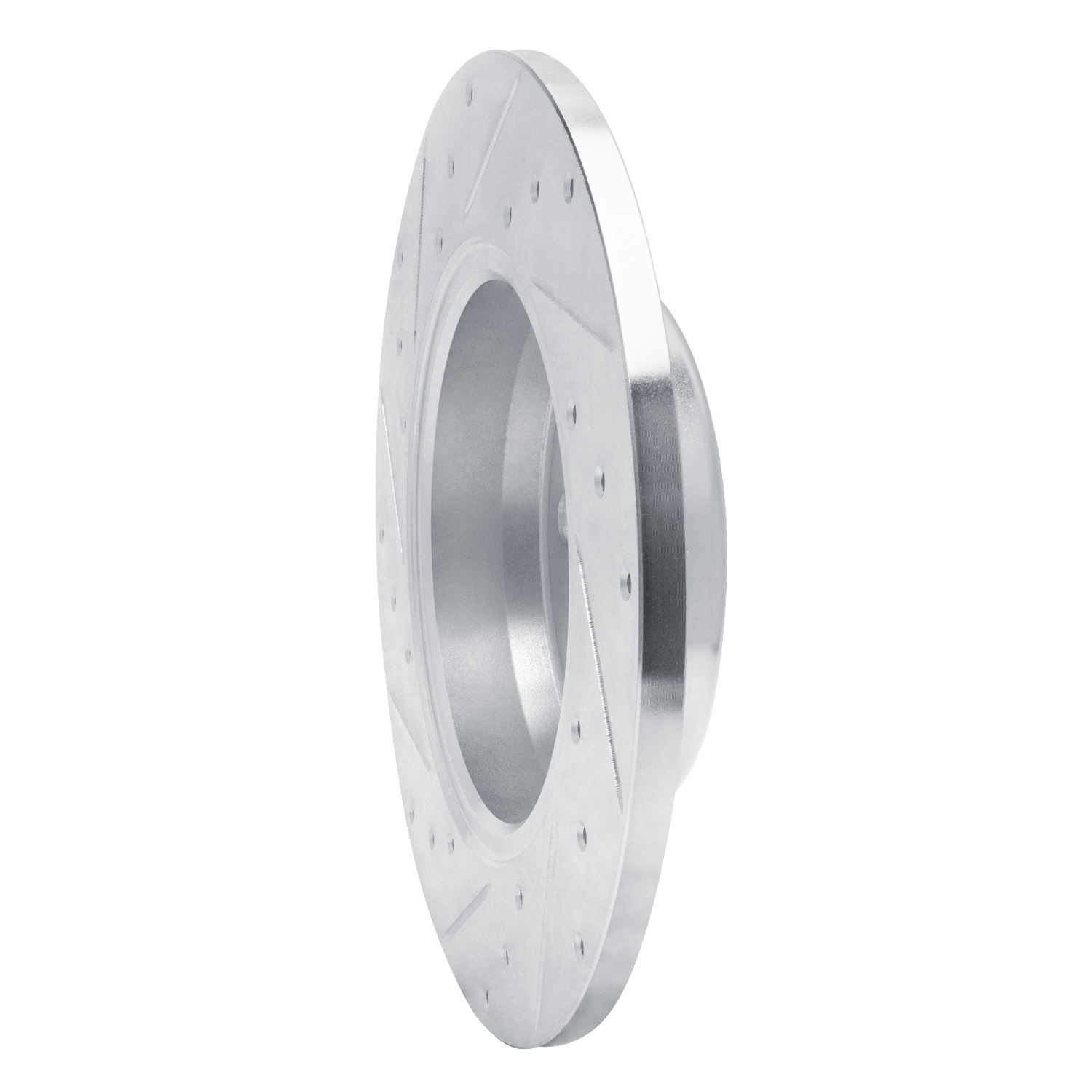 2013 Mercedes-Benz C180 Base Silver Performance Drilled/Slotted Rotors