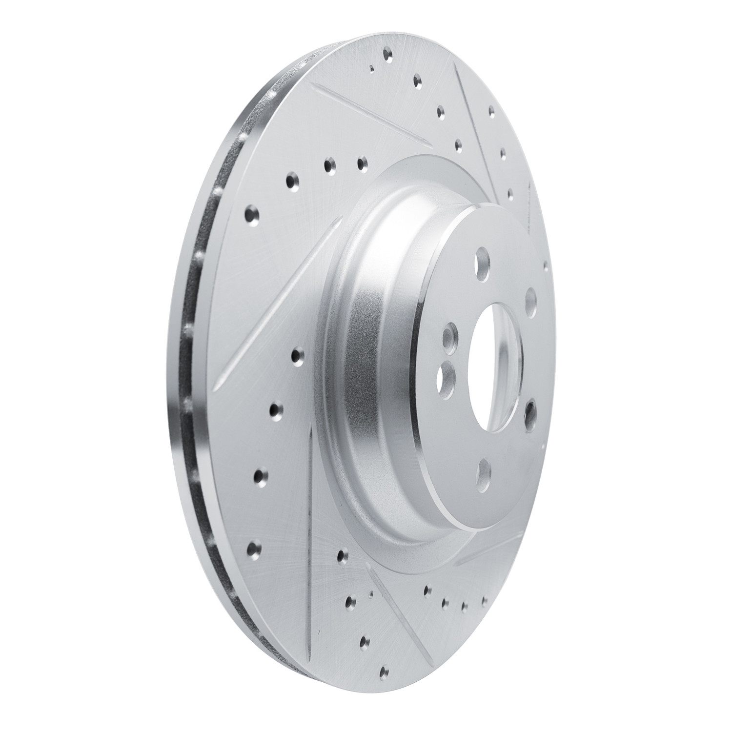 2023 Mercedes-Benz Maybach GLS600 4Matic Silver Performance Drilled/Slotted Rotors
