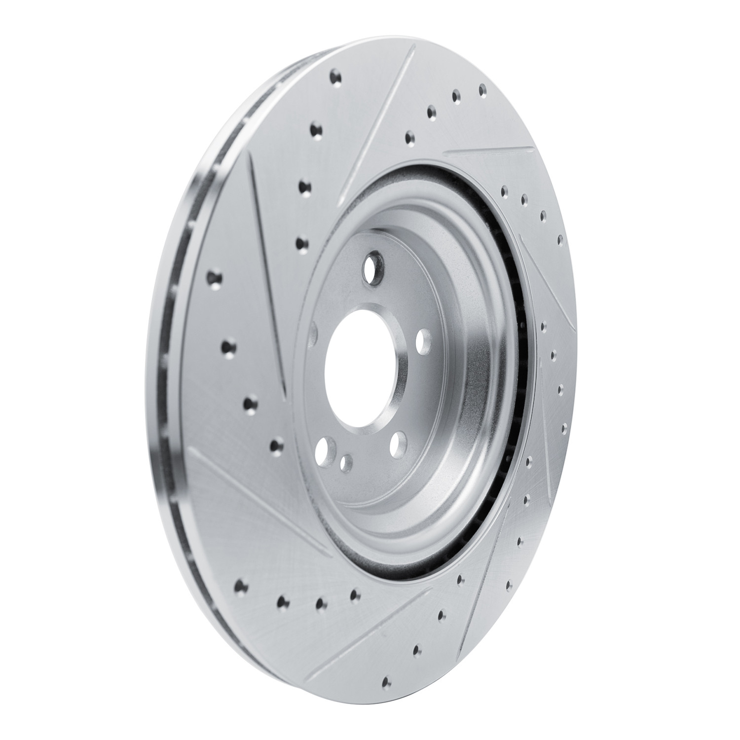 2023 Mercedes-Benz Maybach GLS600 4Matic Silver Performance Drilled/Slotted Rotors