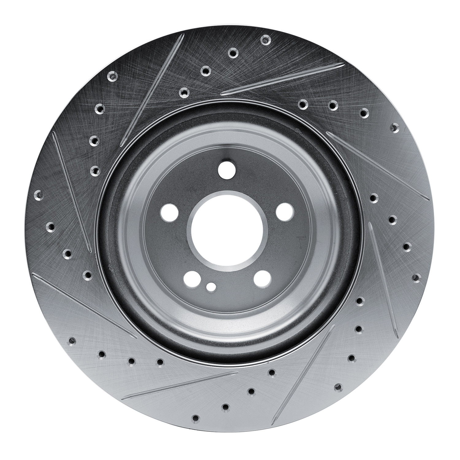 2023 Mercedes-Benz Maybach GLS600 4Matic Silver Performance Drilled/Slotted Rotors