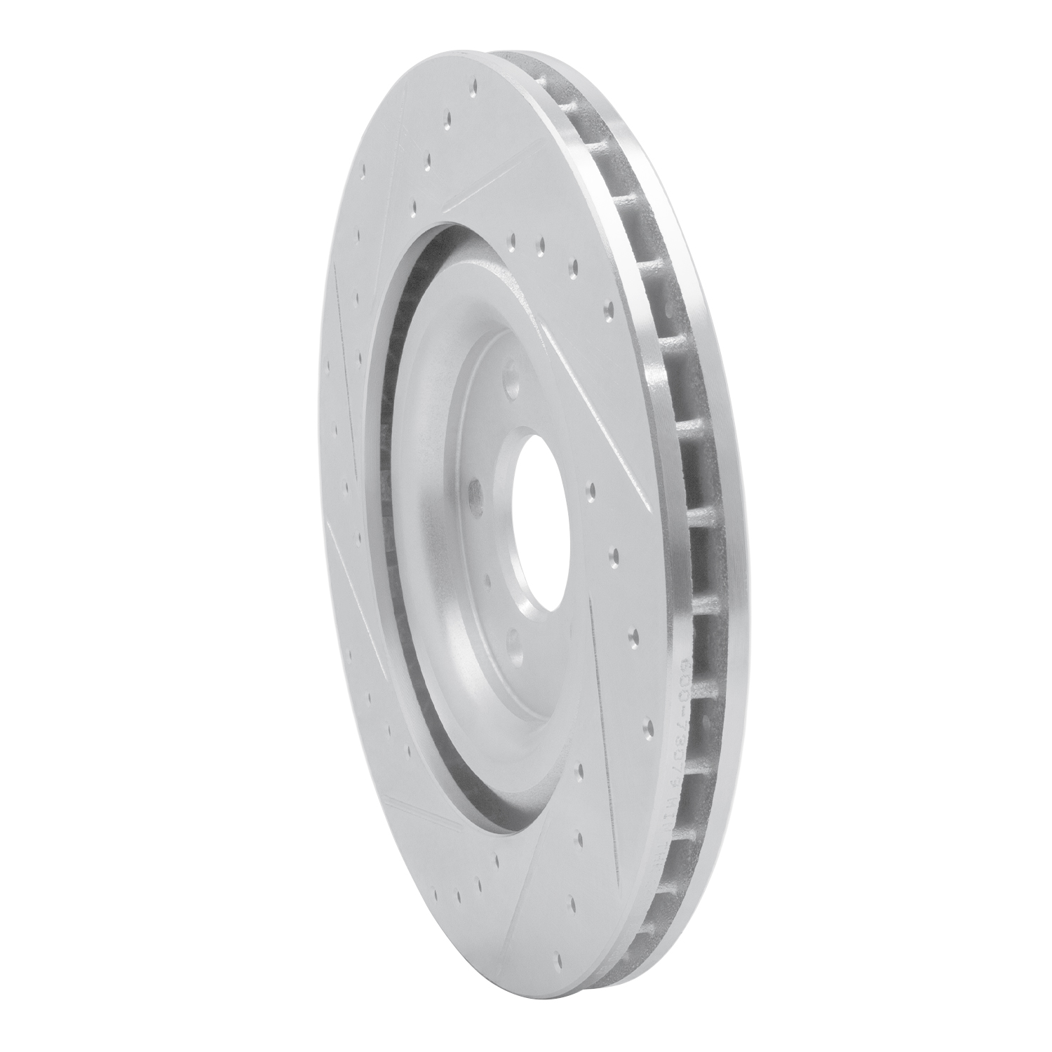 2024 Audi Q7 Prestige Silver Performance Drilled/Slotted Rotors