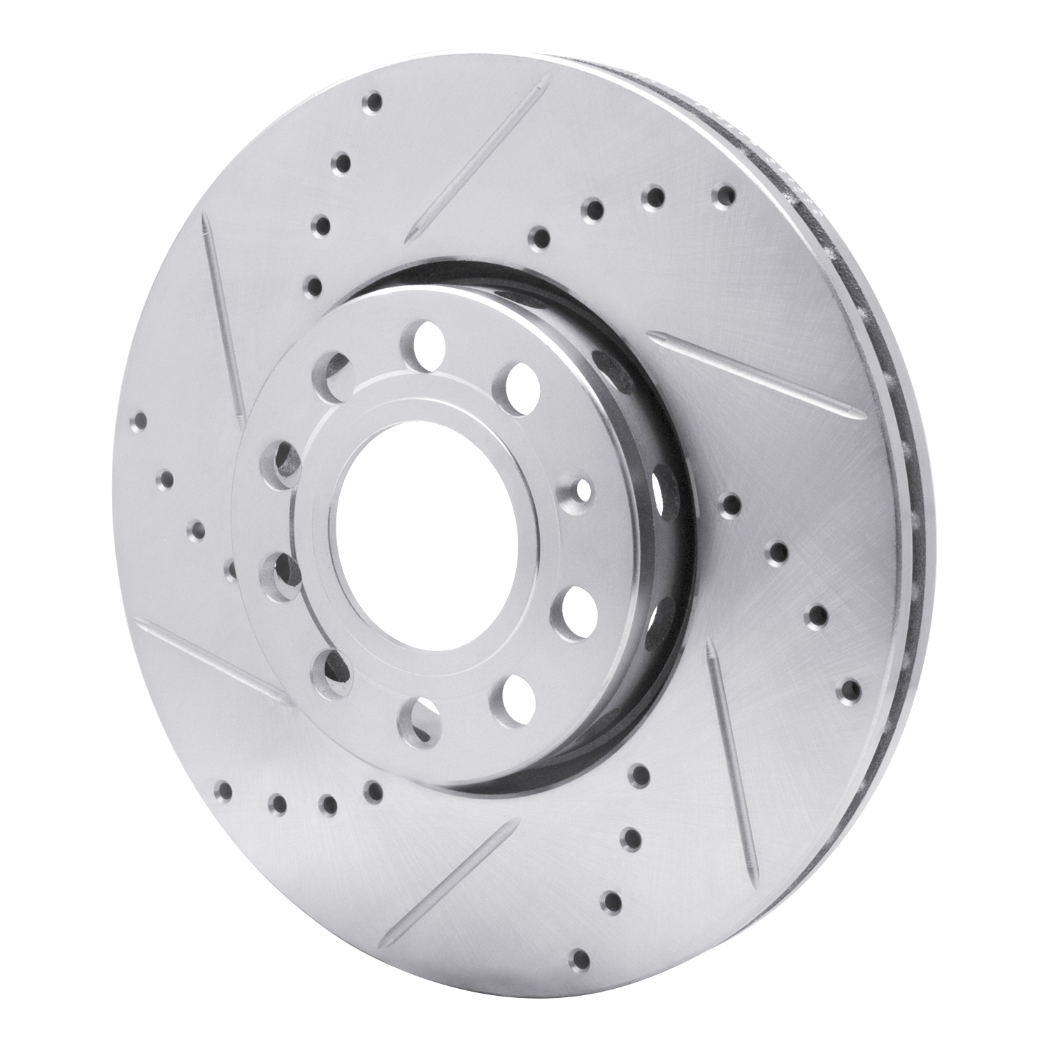 1992 Volkswagen EuroVan CL Silver Performance Drilled/Slotted Rotors