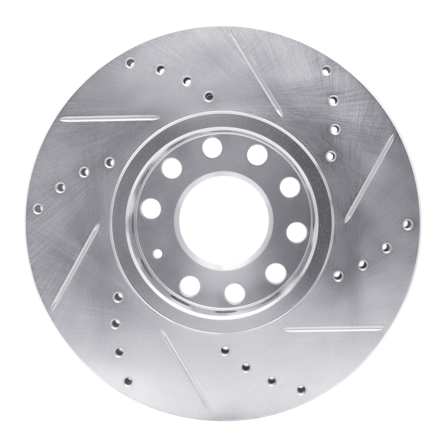 1992 Volkswagen EuroVan CL Silver Performance Drilled/Slotted Rotors
