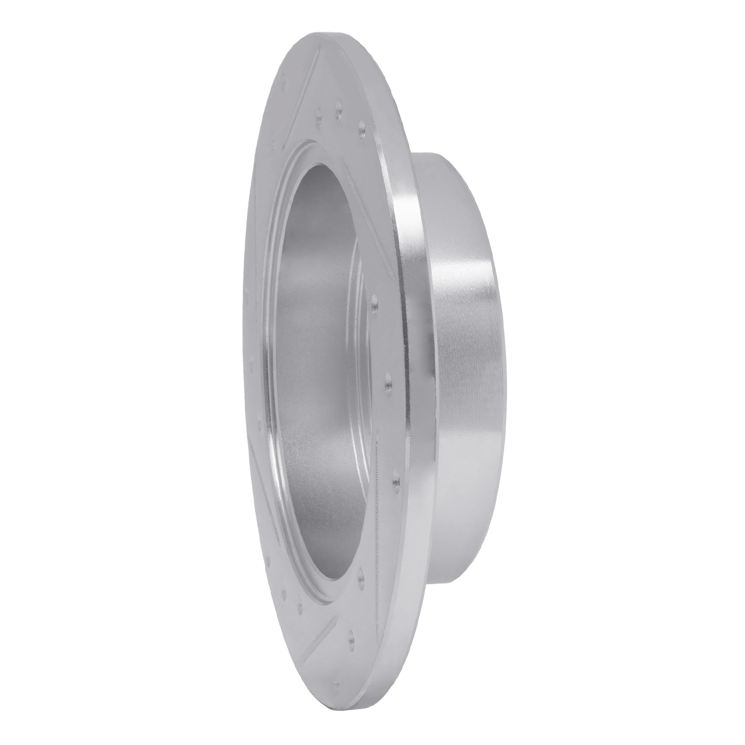 2007 Toyota RAV4 Limited Silver Performance Drilled/Slotted Rotors