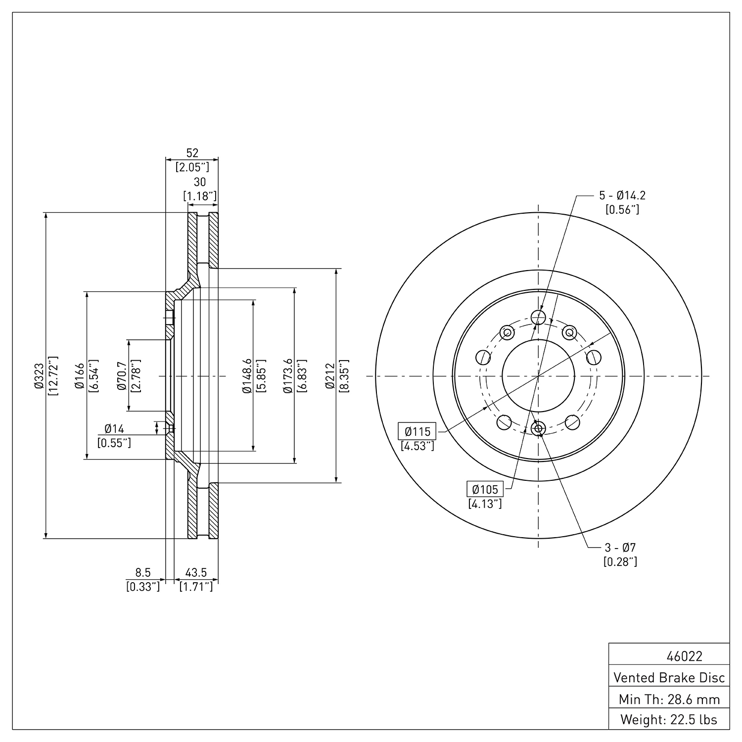 2016 Chevrolet Impala Limited LT eLINE Rotors