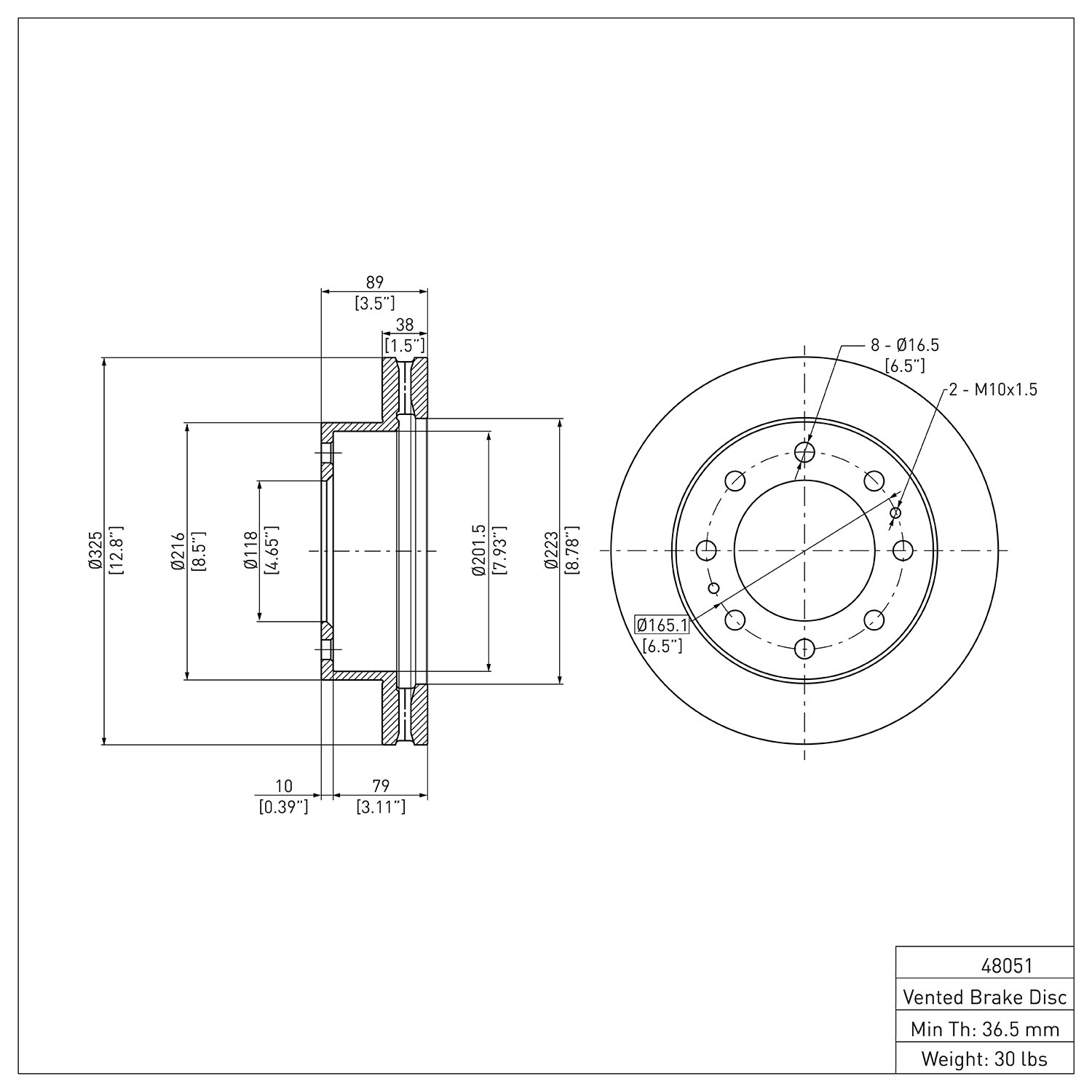 2002 Chevrolet Silverado 3500 LT eLINE Rotors