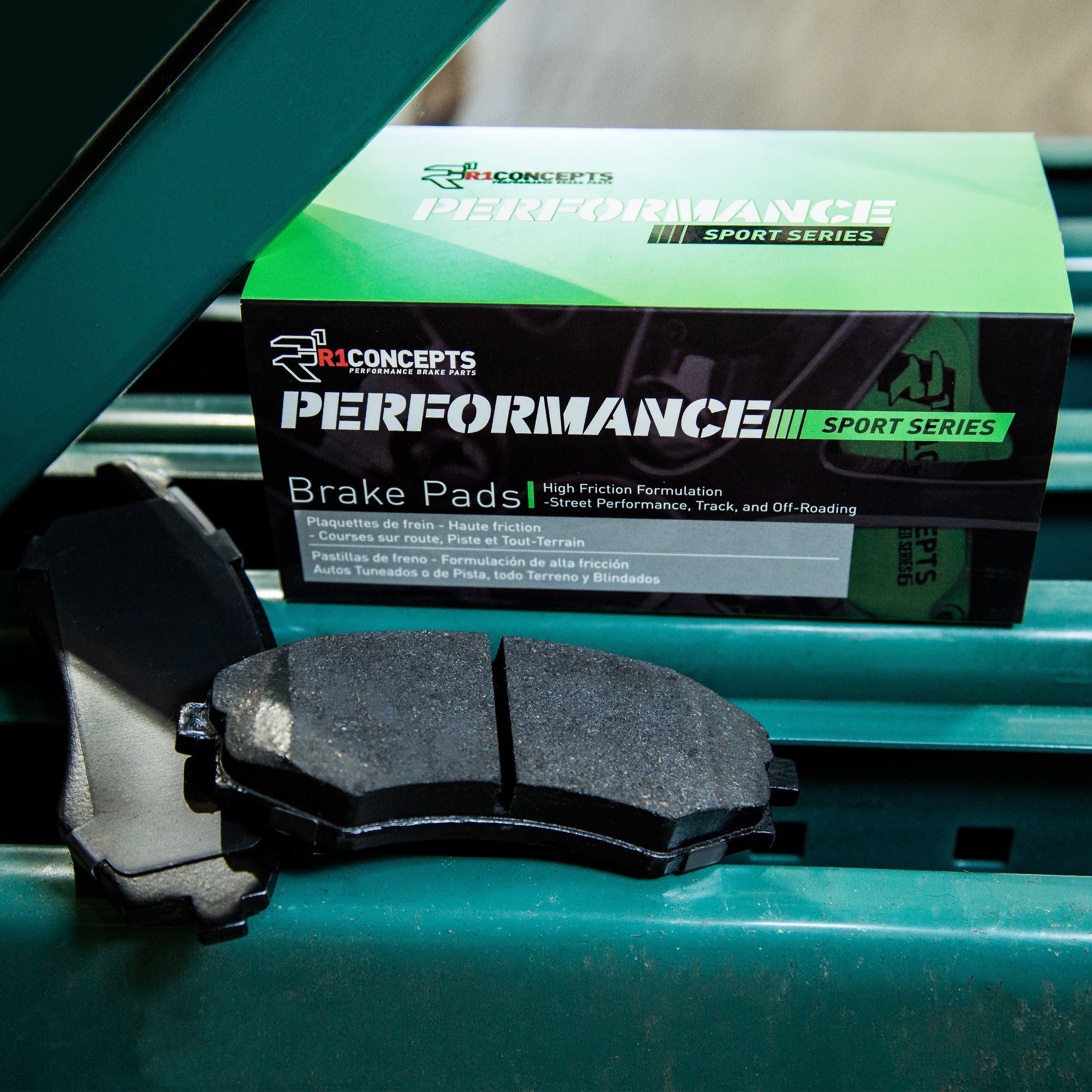 2011 Dodge Nitro Detonator Performance Sport Pads with Hardware