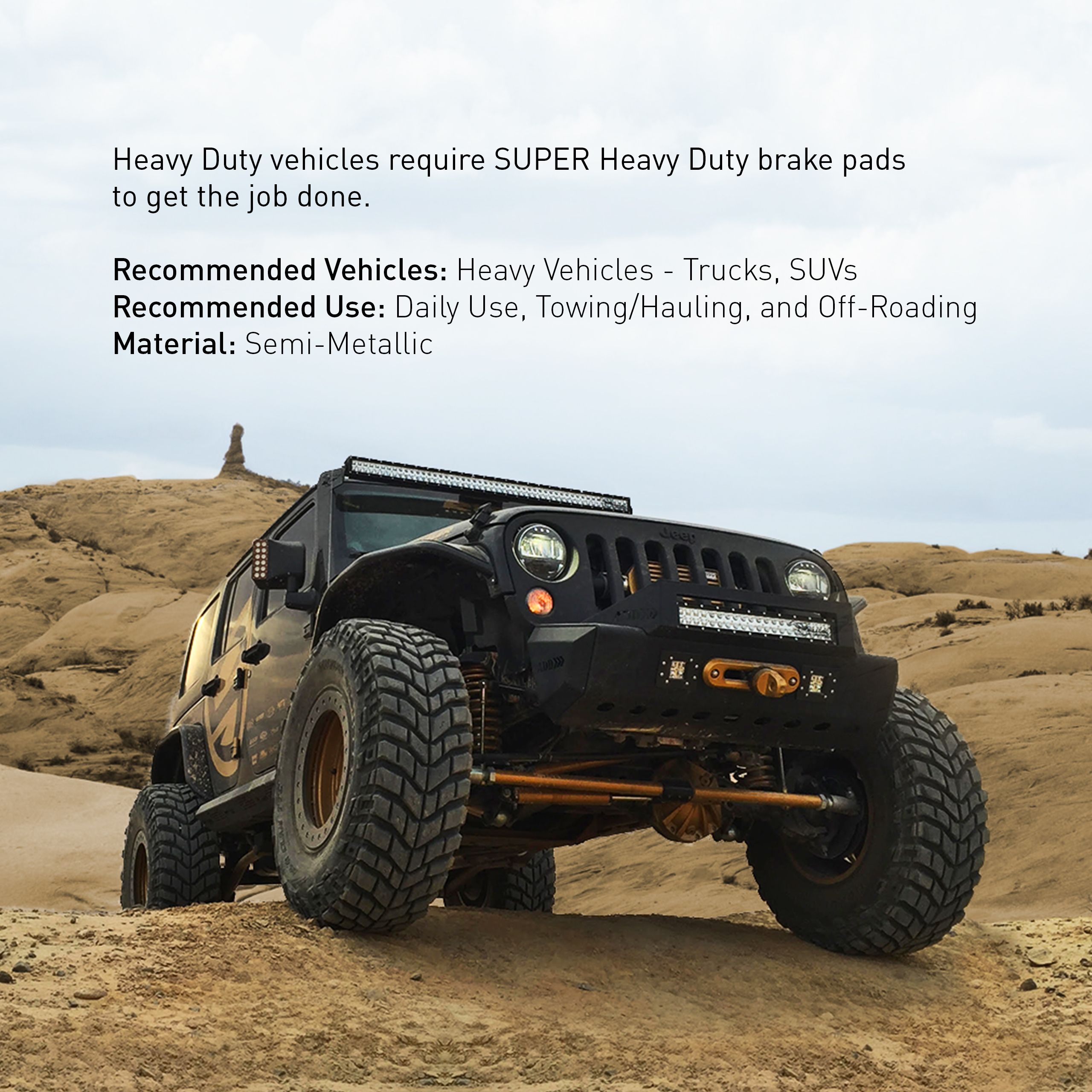 2013 Peterbilt 386 Base Super Heavy Duty Pads