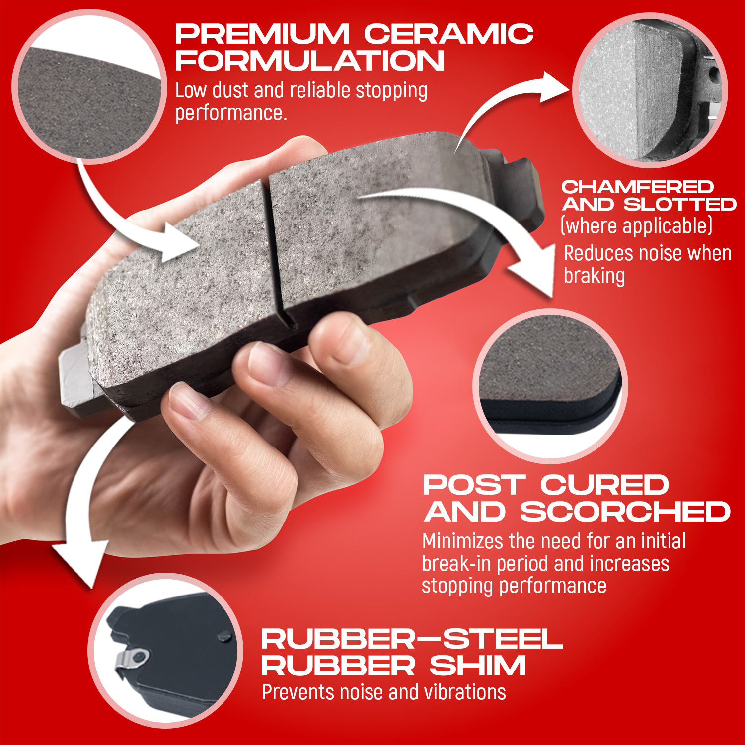 1998 BMW 323i Base Geospec Rotors with Ceramic European