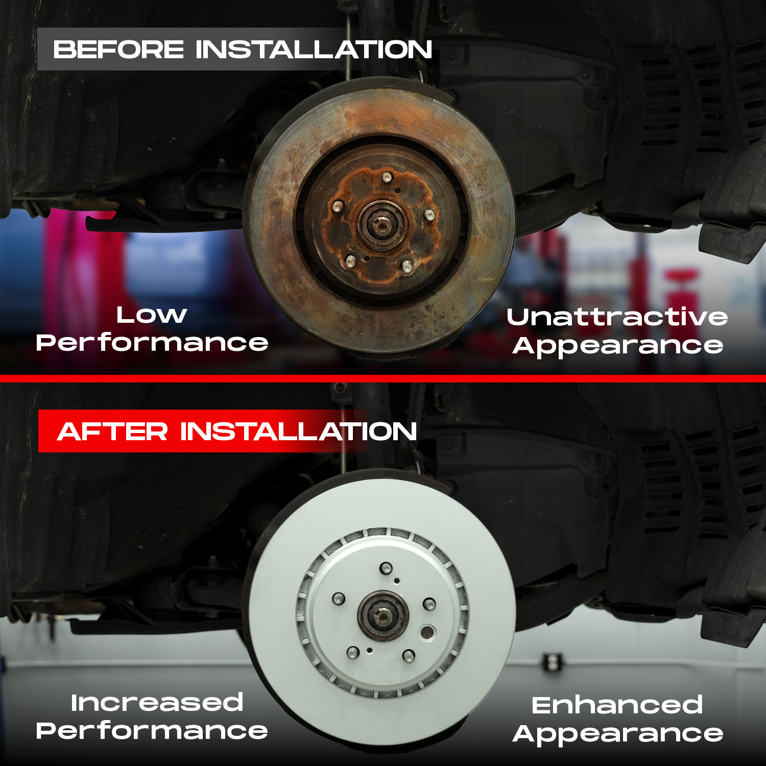 1998 BMW 323i Base Geospec Rotors with Ceramic European
