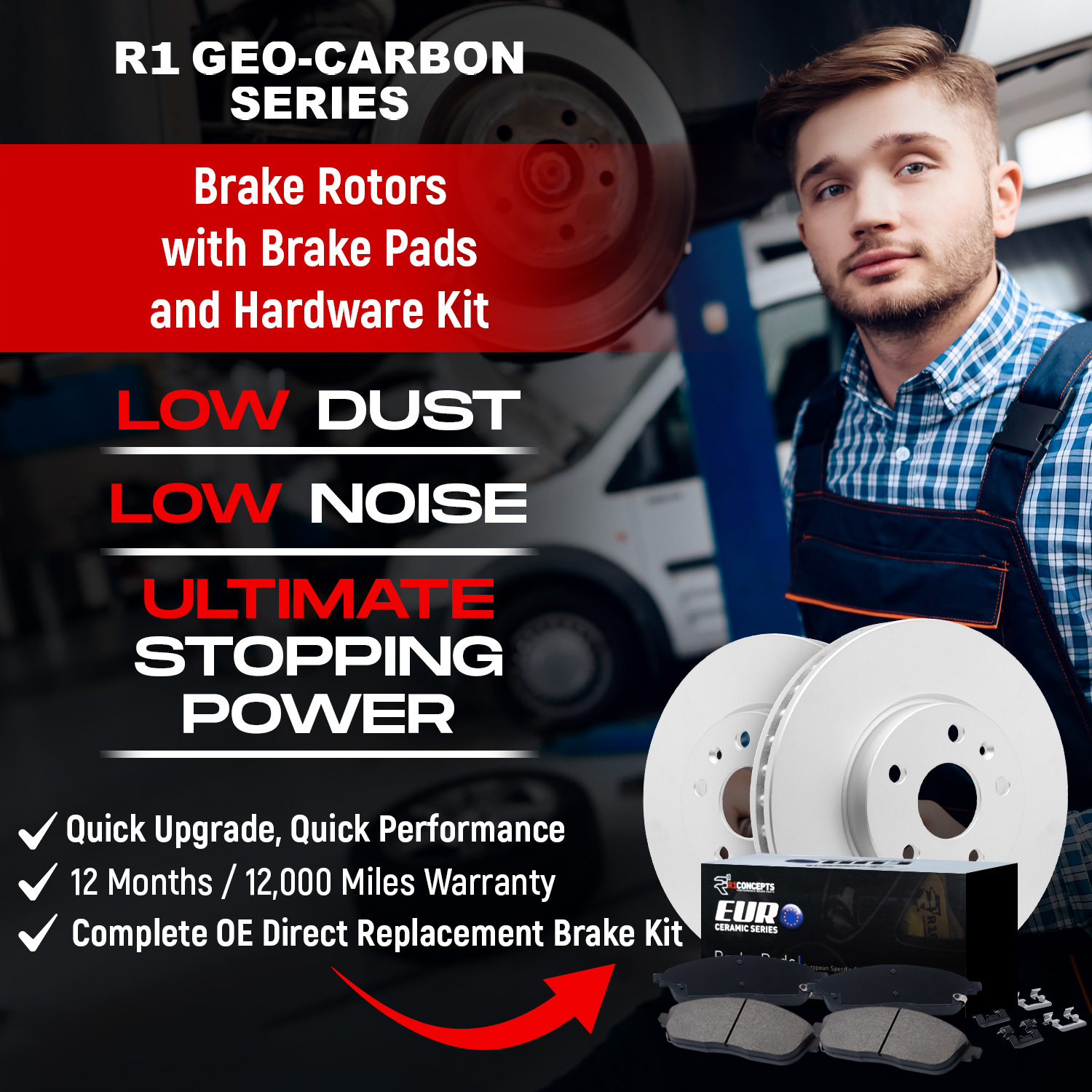 1998 BMW 323i Base Geospec Rotors with Ceramic European