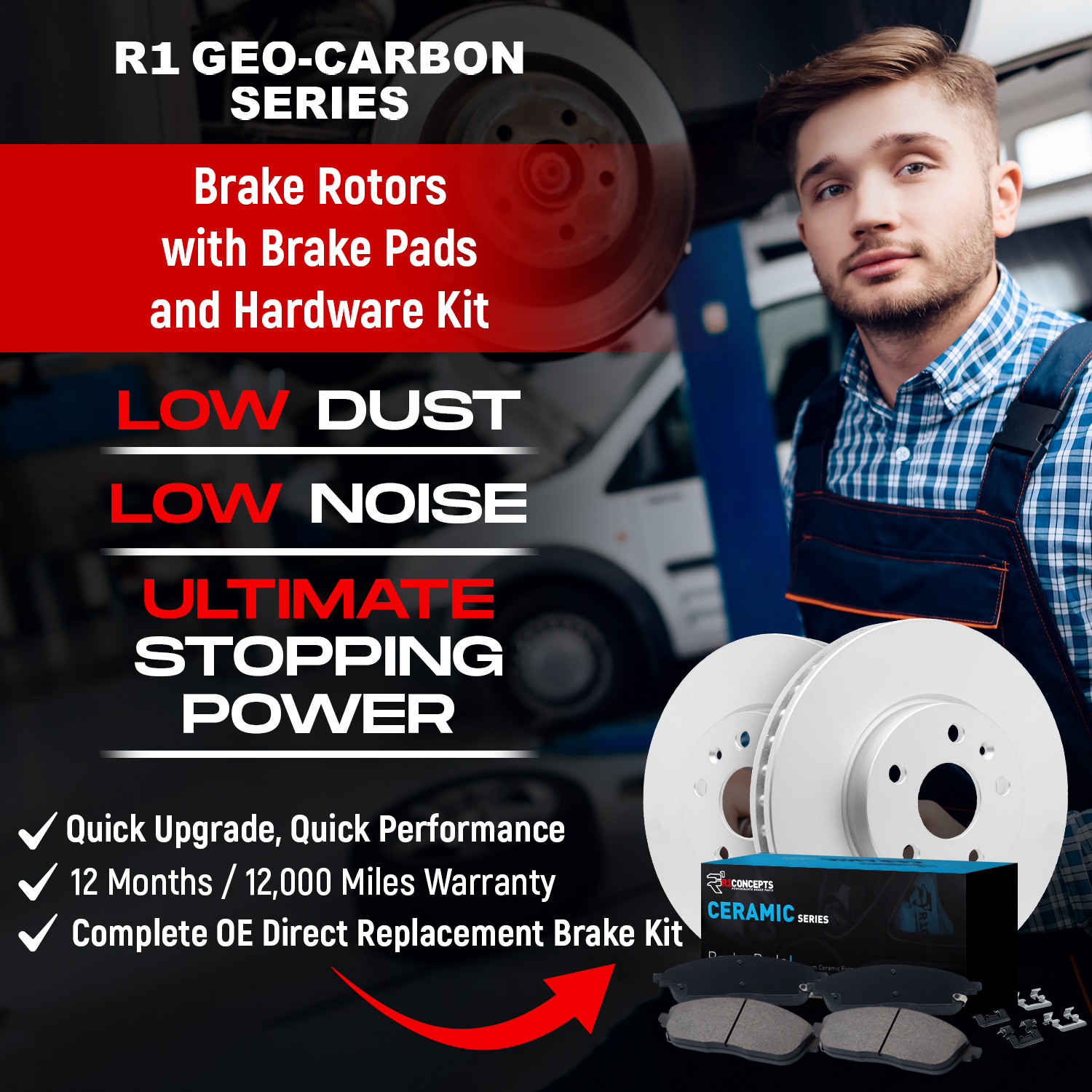 2020 Chevrolet Blazer Premier Geospec Rotors with Ceramic Series