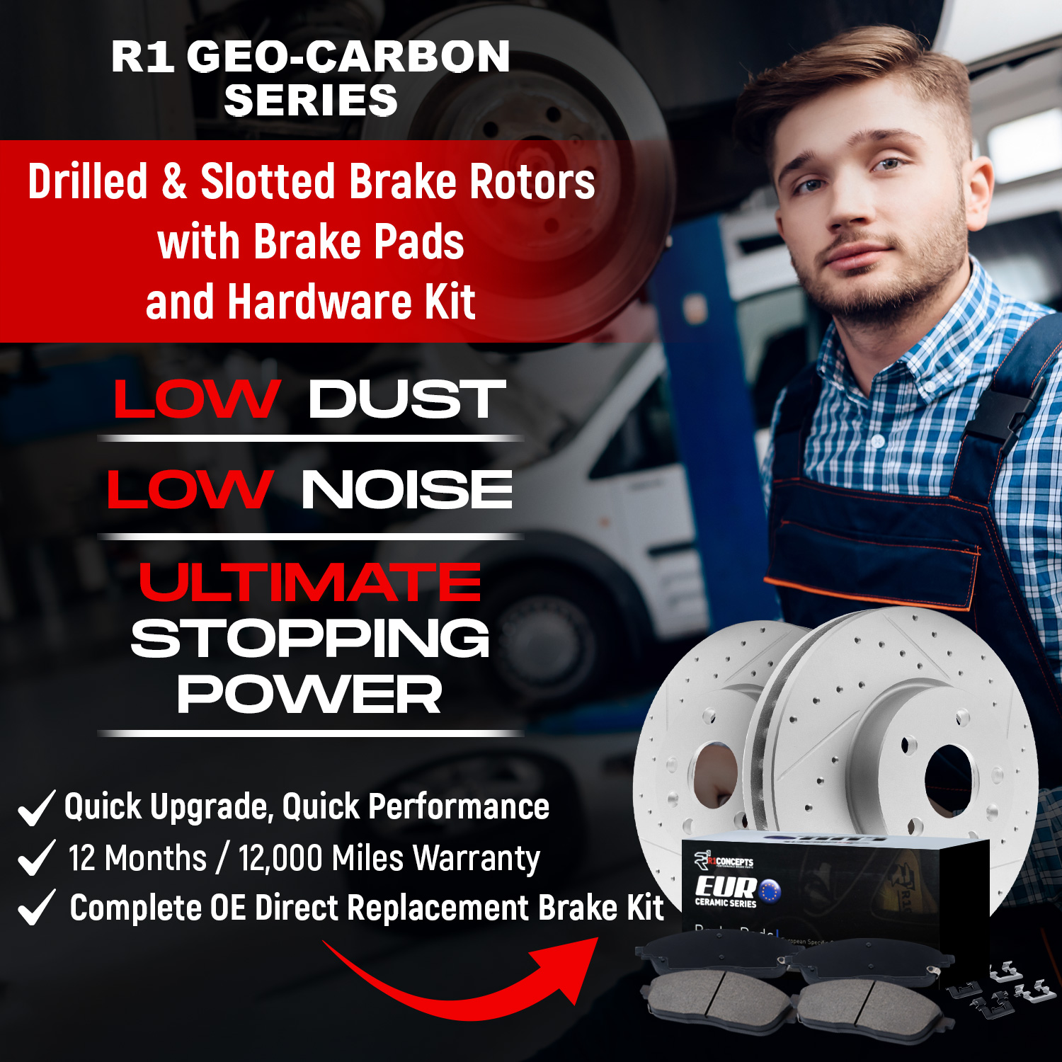 2017 BMW 430i xDrive Base Silver Performance Drilled/Slotted Rotors with Ceramic European