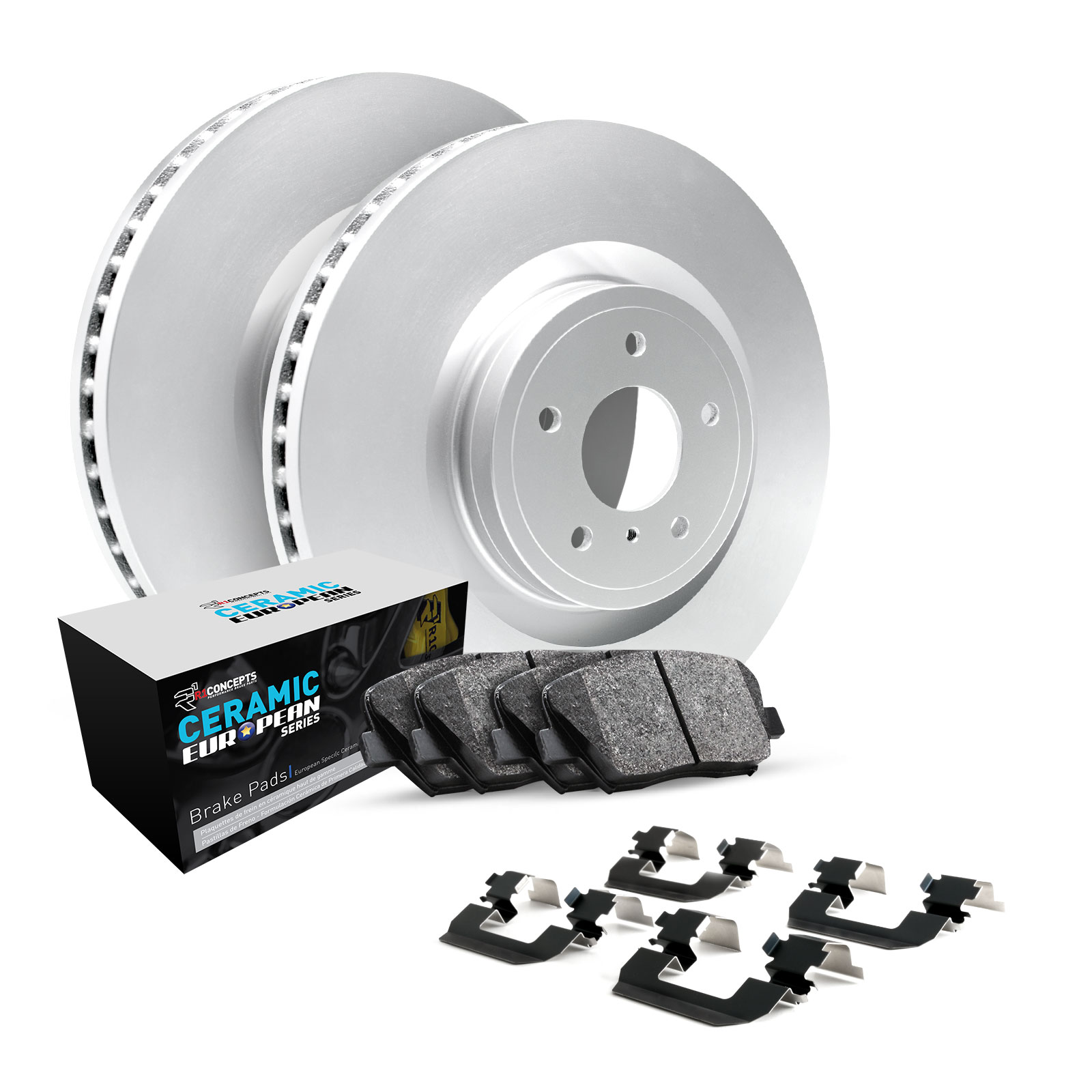 R1 Concepts Wjth1 20010 R1 Brake Rotors Carbon Coated W Euro Ceramic Pads