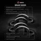 R1 Concepts Drum Brake Shoes