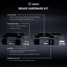R1 Concepts Brake Hardware Kit