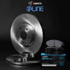 R1 eLINE Series Blank Brake Rotors; R1 CERAMIC Series Brake Pads; Hardware