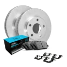 R1 eLINE Series Blank Brake Rotors; R1 CERAMIC Series Brake Pads; Hardware
