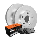 R1 eLINE Series Blank Brake Rotors; R1 SUPER Heavy Duty Series Brake Pads