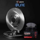 R1 eLINE Series Blank Brake Rotors; R1 PERFORMANCE Off-Road/Tow Series Brake Pads; Hardware