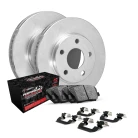 R1 eLINE Series Blank Brake Rotors; R1 PERFORMANCE Off-Road/Tow Series Brake Pads; Hardware
