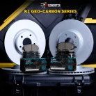 R1 GEO-Carbon Series Blank Brake Rotors; R1 CERAMIC Series Brake Pads