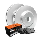 R1 GEO-Carbon Series Blank Brake Rotors; R1 SUPER Heavy Duty Series Brake Pads