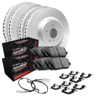 R1 GEO-Carbon Series Blank Brake Rotors; R1 PERFORMANCE Off-Road/Tow Series Brake Pads; Hardware & Sensor