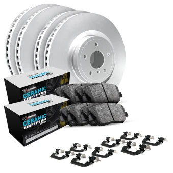 Blank Rotors with CERAMIC European Pads and Hardware
