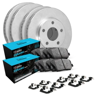 Blank Rotors with CERAMIC Pads and Hardware