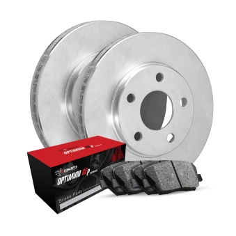 R1 eLINE Series Blank Brake Rotors; R1 OPTIMUM OEp Series Brake Pads