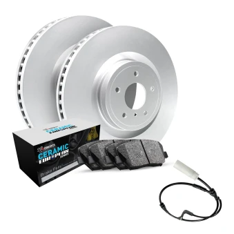 R1 GEO-Carbon Series Blank Brake Rotors; R1 CERAMIC European Series Brake Pads; Sensor