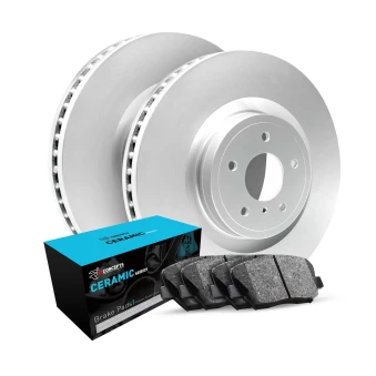 R1 GEO-Carbon Series Blank Brake Rotors; R1 CERAMIC Series Brake Pads