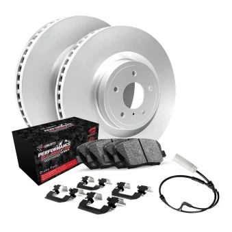 R1 GEO-Carbon Series Blank Brake Rotors; R1 PERFORMANCE Off-Road/Tow Series Brake Pads; Hardware & Sensor