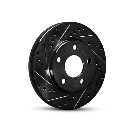 R1 eLINE Black Series Drilled and Slotted Brake Rotor