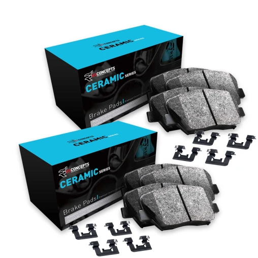 R1 CERAMIC Series Brake Pads with Hardware