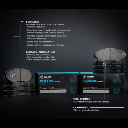 R1 CERAMIC Series Brake Pads