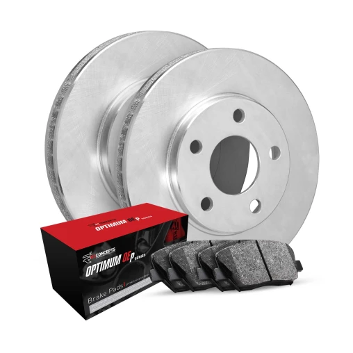 R1 eLINE Series Blank Brake Rotors; R1 OPTIMUM OEp Series Brake Pads