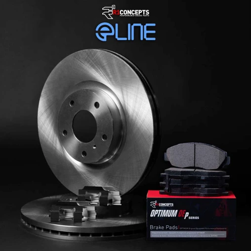 Blank Rotors with OPTIMUM OEp Pads, Hardware