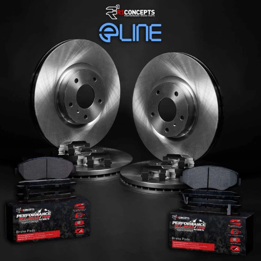 Blank Rotors with PERFORMANCE Off-Road/Tow Pads and Hardware