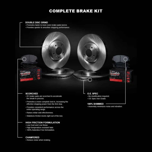 Blank Rotors with PERFORMANCE Off-Road/Tow Pads