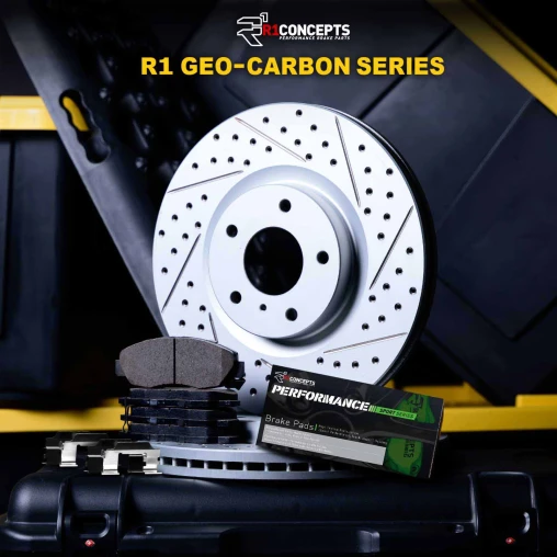 Drilled & Slotted Rotors with PERFORMANCE Sport Pads and Hardware