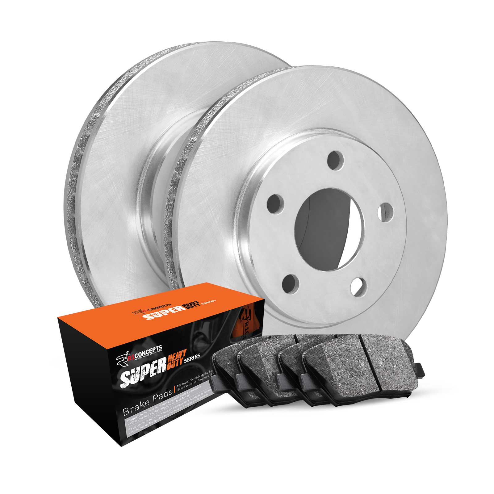 R1 Concepts Wfxn1 54017 R1 Concepts Brake Rotor Blank With Sup Dty Pads
