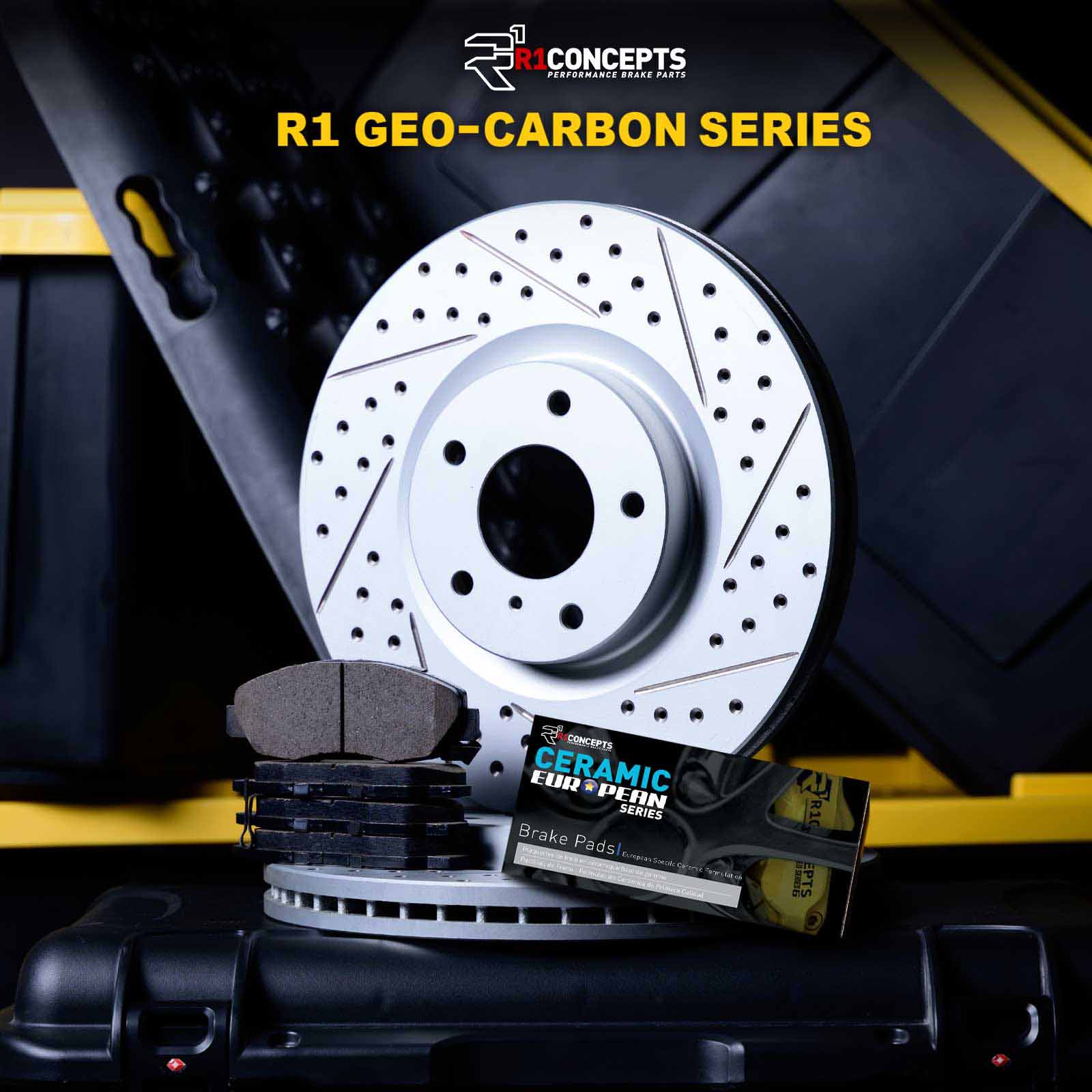 2015 Volkswagen Golf R Base Silver Performance Drilled/Slotted Rotors with Ceramic European
