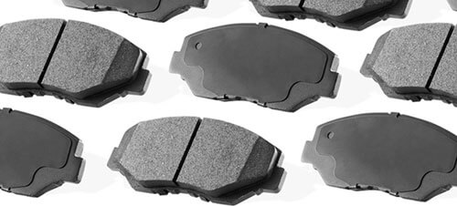 Front R1 Concepts Ceramic Series Brake Pad With Rubber Steel Rubber Shims
